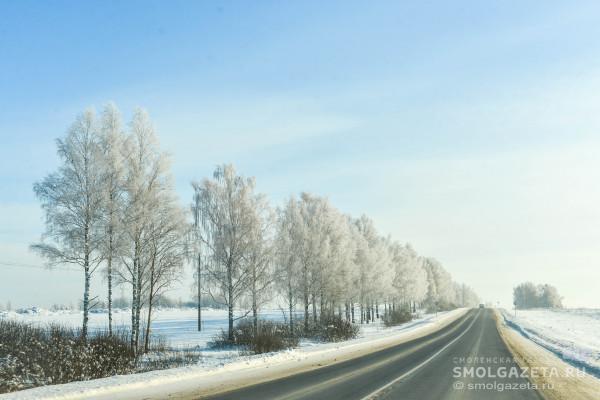 Снег и морозы ожидаются в Смоленской области 11 февраля 