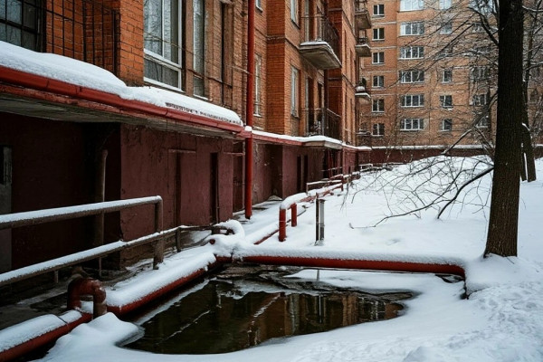 В Смоленске затопило подвал в доме № 18А по проспекту Строителей