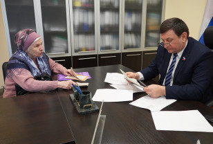 Председатель Смоленской облдумы провёл приём граждан