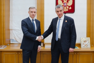 Губернатор Василий Анохин обсудил с Леонидом Слуцким развитие Смоленской области