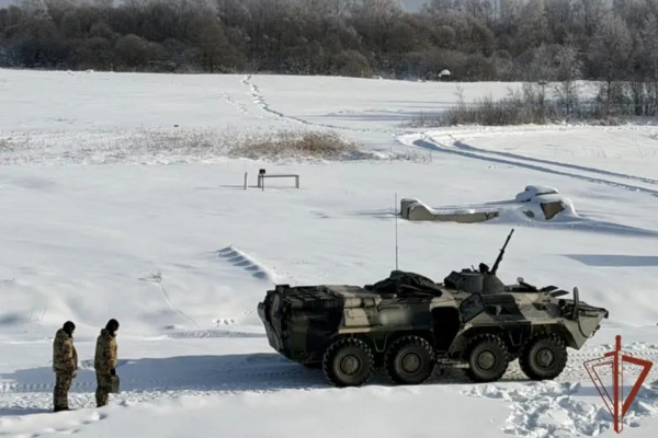 В Смоленской области прошли сборы наводчиков БТР 