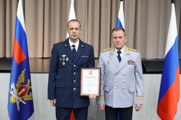 В смоленском УФСИН простились с врио начальника исправительного центра № 1