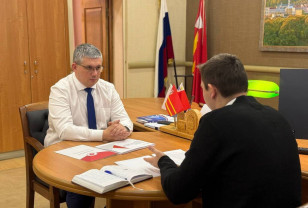 Глава города Александр Новиков встретился с председателем Смоленского регионального отделения «Российский Красный Крест»