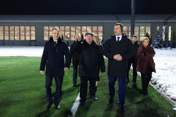 Смоленскую область посетил с рабочим визитом министр спорта Михаил Дегтярев