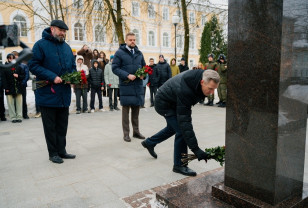 В Смоленске Василий Анохин принял участие в памятном мероприятии к 105-летию со дня рождения Ивана Клименко