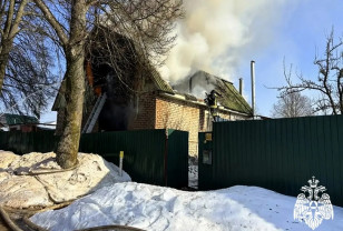 61-летний мужчина погиб в пожаре в Дорогобуже