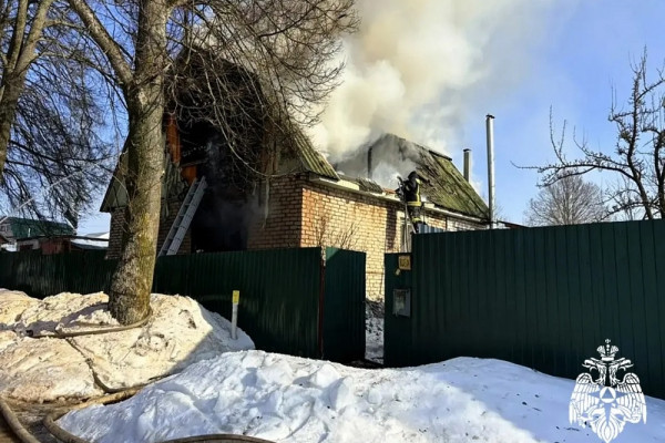 61-летний мужчина погиб в пожаре в Дорогобуже