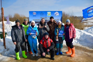 В Смоленском округе прошли соревнования по подлёдной зимней рыбалке