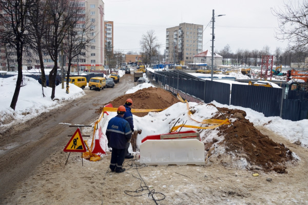 В Смоленске модернизировали газовые сети для строящегося физкультурно-оздоровительного комплекса   
