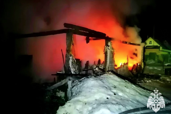 В Смоленской области неисправная печь снова привела к пожару