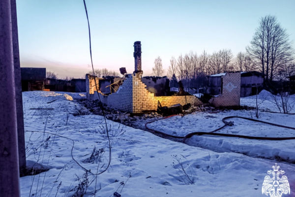 В Кардымовском округе при пожаре погиб мужчина