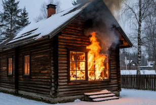 В Рославле при пожаре погибли два человека