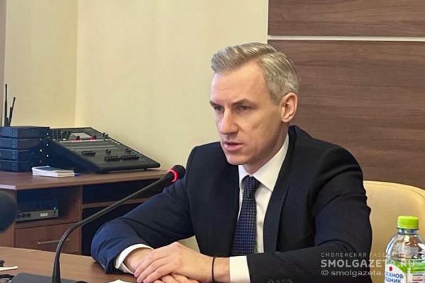 Василий Анохин рассказал о планах и сроках реконструкции аэропорта в Смоленске 