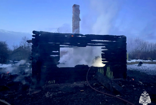  В Вяземском округе при пожаре в частном доме погиб 34-летний мужчина