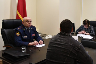 Начальник смоленского УФСИН провёл приём граждан по личным вопросам