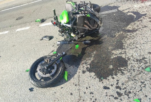 Стали известны подробности аварии с участием мотоциклиста в Гагаринском округе