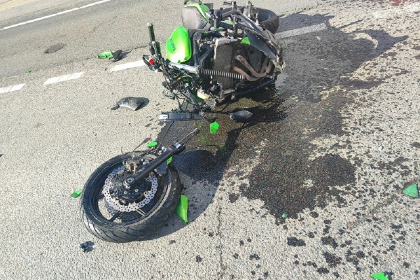 Стали известны подробности аварии с участием мотоциклиста в Гагаринском округе