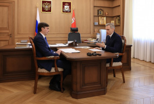 Губернатор Василий Анохин рассказал о визите Министра просвещения в Смоленскую область