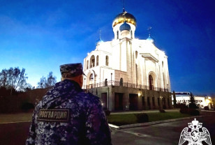 Смоленские росгвардейцы обеспечили безопасность празднования православного праздника Пасха