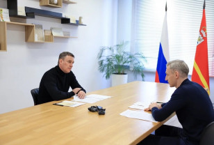 Василий Анохин обсудил с Дмитрием Патрушевым вопросы развития агропромышленного комплекса Смоленской области