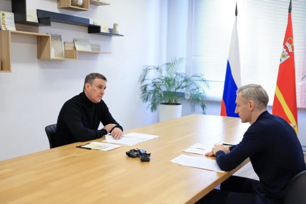 Василий Анохин обсудил с Дмитрием Патрушевым вопросы развития агропромышленного комплекса Смоленской области