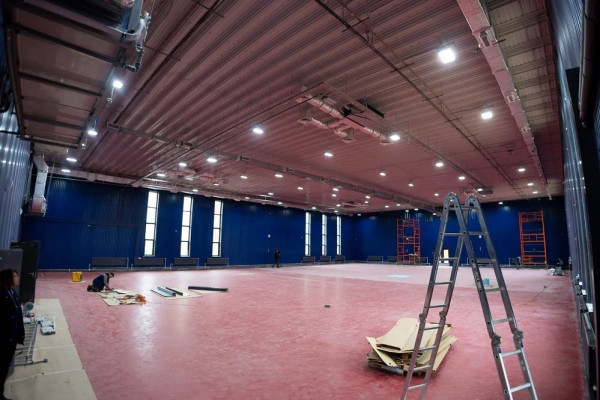 Строительство центра для настольного тенниса в Смоленске завершат к 1 июня