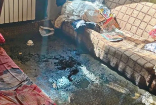 В Сафонове пожарные спасли 69-летнюю женщину из горящей квартиры 