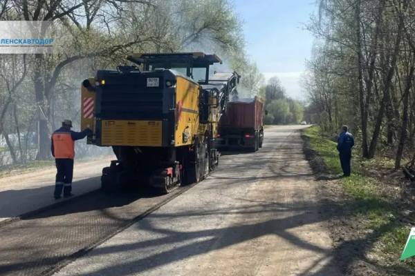 В Починковском районе приступили к обновлению дорожного покрытия