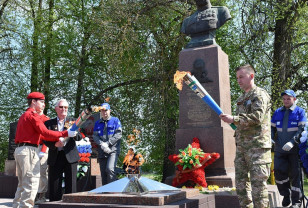 В Починке зажгли Вечный огонь