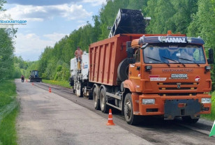 «Смоленскавтодор» приступил к ремонту на участке автодороги в Холм-Жирковском округе
