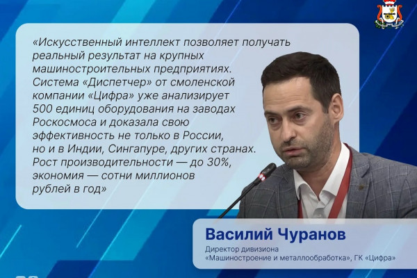 На полях ПМЭФ Смоленская область представила систему «Диспетчер»