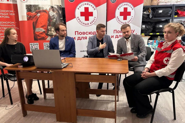 Артём Туров рассказал, как работает Российский Красный Крест в Смоленской области