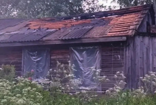 В деревне Никитье Сычёвского округа горел частный жилой дом