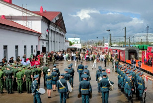Уникальный агитационный поезд «Единство в Памяти. Сила в Подвиге!» прибыл в Вязьму