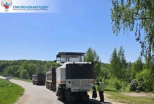 В Починковском округе ремонтируют дорогу к деревне Мачулы 