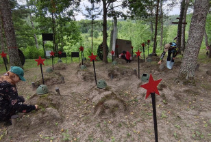 На Смоленщине ко Дню партизан и подпольщиков благоустроили воинские мемориалы