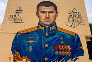 В Смоленске завершили создание серии муралов, посвящённых Героям России – участникам СВО
