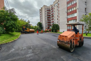 В Смоленске продолжается ремонт улицы Дохтурова