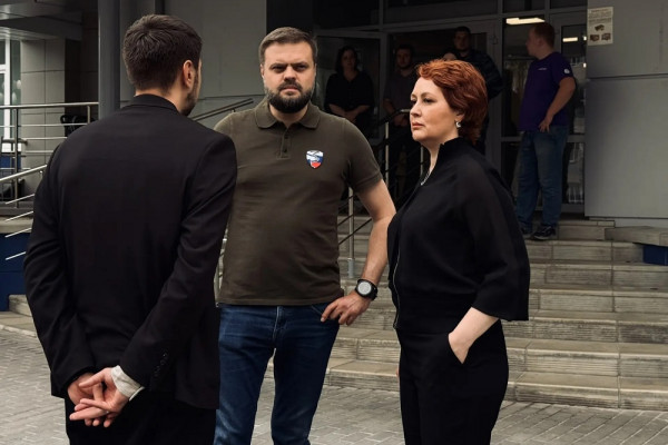 Артём Туров побывал в пункте временного размещения в Белгороде