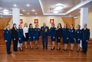 Юридическая служба УИС отмечает 80-летие