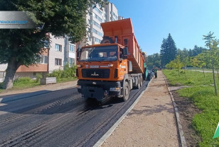 В Смоленске ремонтируют улицу Зои Космодемьянской