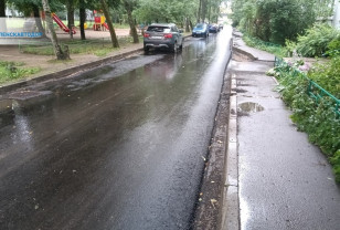 В Смоленске продолжается ремонт межквартального проезда на улице Попова