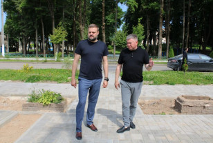 Артём Туров оценил ход работ на ключевых объектах Духовщинского округа