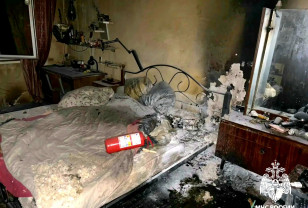 В Смоленске сотрудники МЧС спасли мужчину при пожаре в квартире