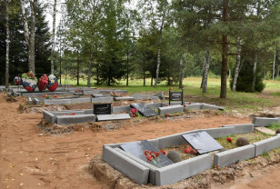 В Смоленской области продолжается реконструкция мемориального комплекса «Поле Памяти» 