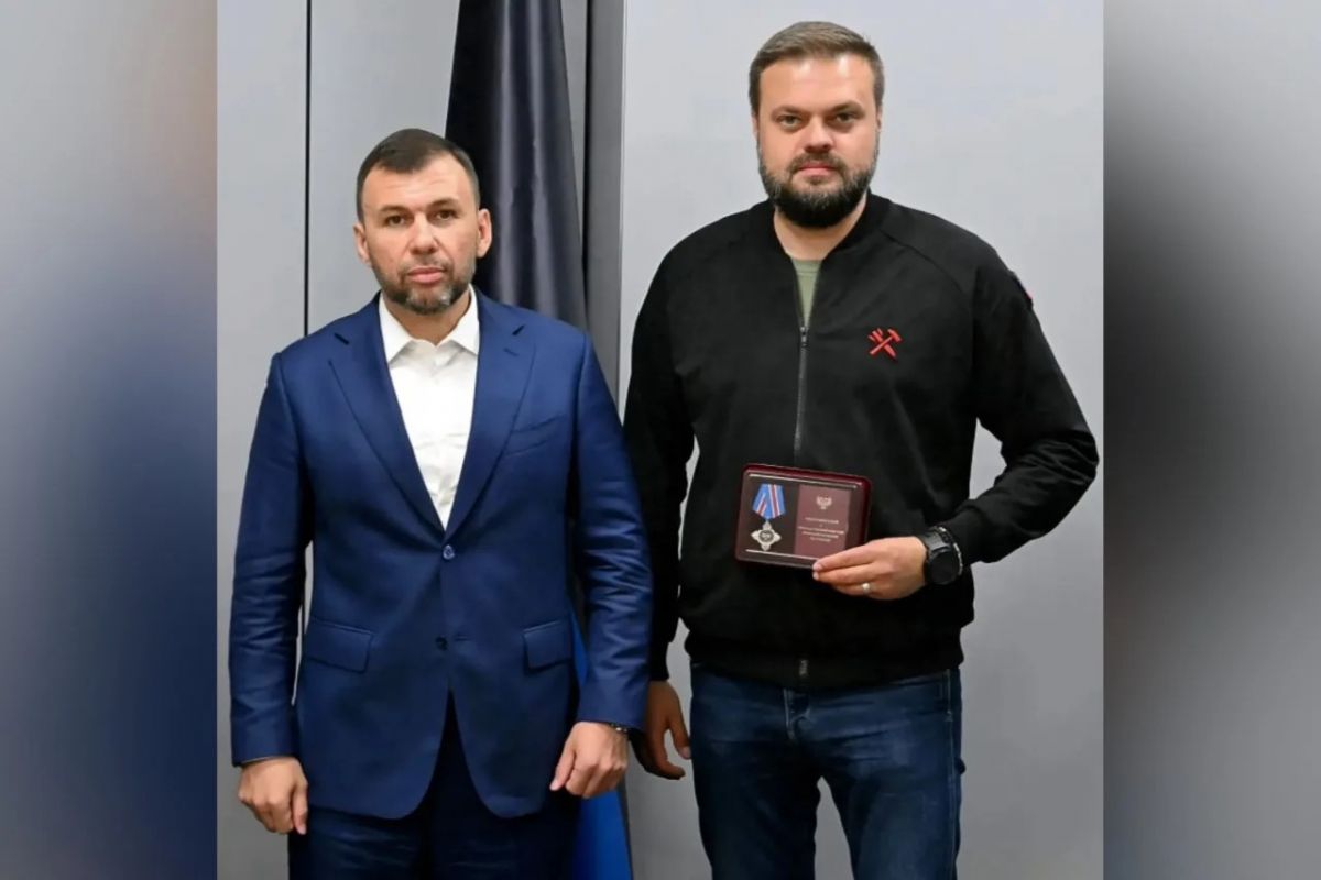 Артём Туров награждён знаком отличия «За заслуги перед Донецкой Народной Республикой» III степени