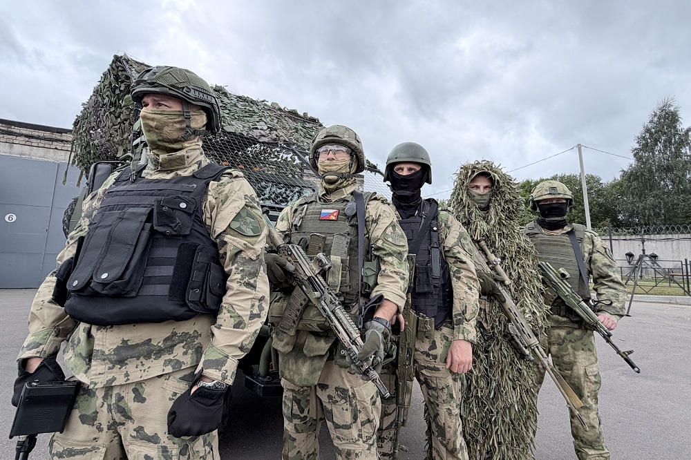 Смоленский ОМОН «Кривич» Росгвардии отмечает день образования отряда