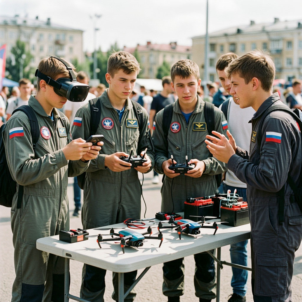 В Ельне прошёл фестиваль «Дрон-Спринт»