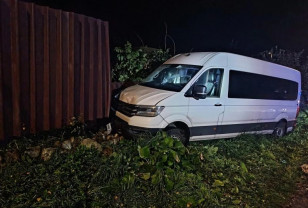 В Вязьме водитель микроавтобуса погиб в ночном ДТП