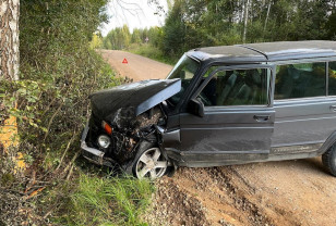 В Смоленском округе ВАЗ врезался в дерево